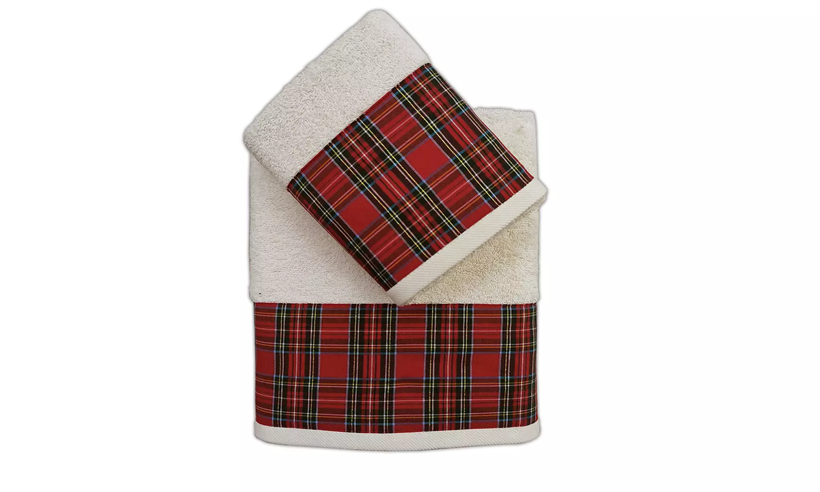 Set di 2 o 6 asciugamani in puro cotone Cieffepi Home Collections