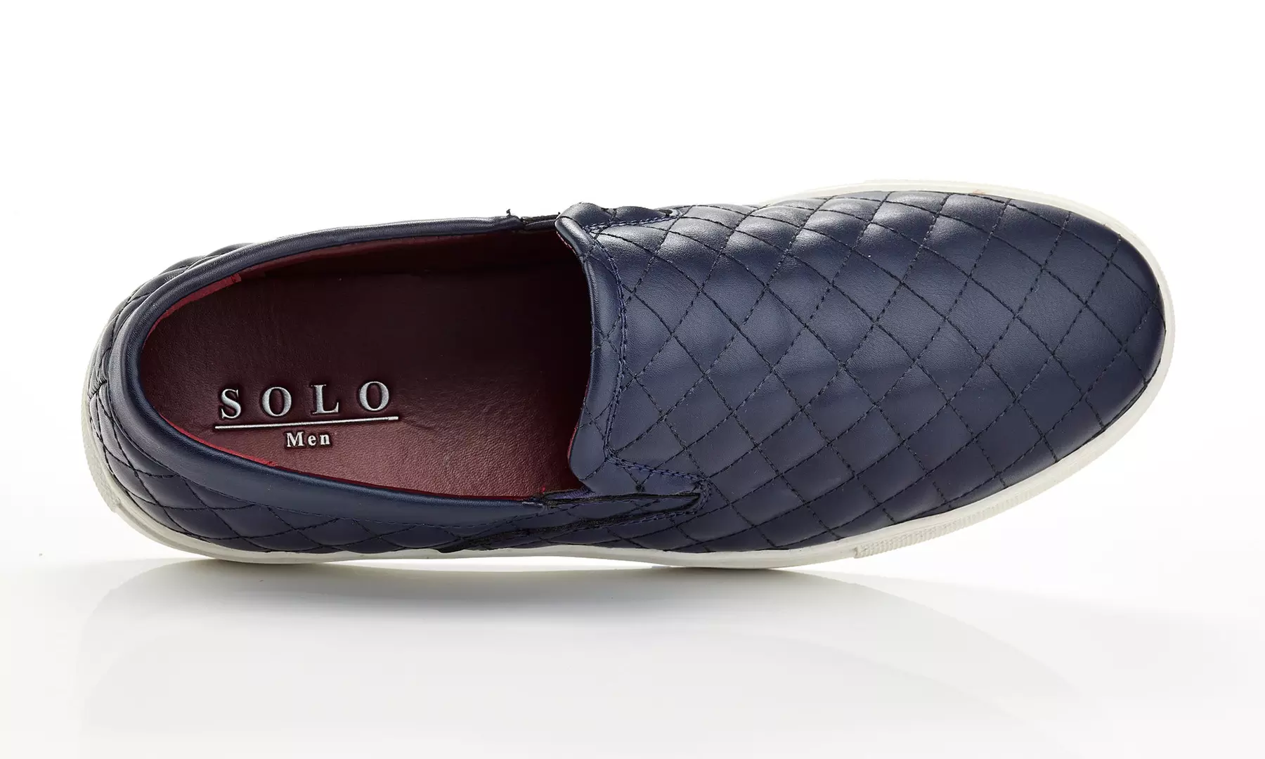 Solo Men's Rockwell Quilted Slip-On Sneakers - Second Medium