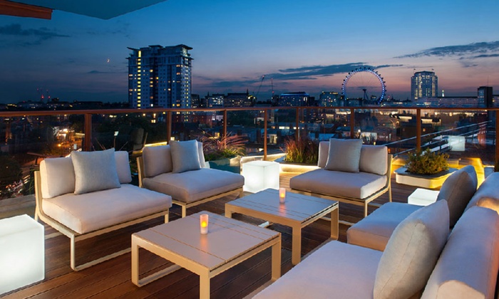 Rooftop Bar Platter and Cocktails - H10 London Waterloo | Groupon