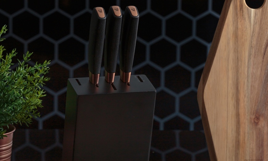 Image 2: Viners Chocolate Knife Block Set