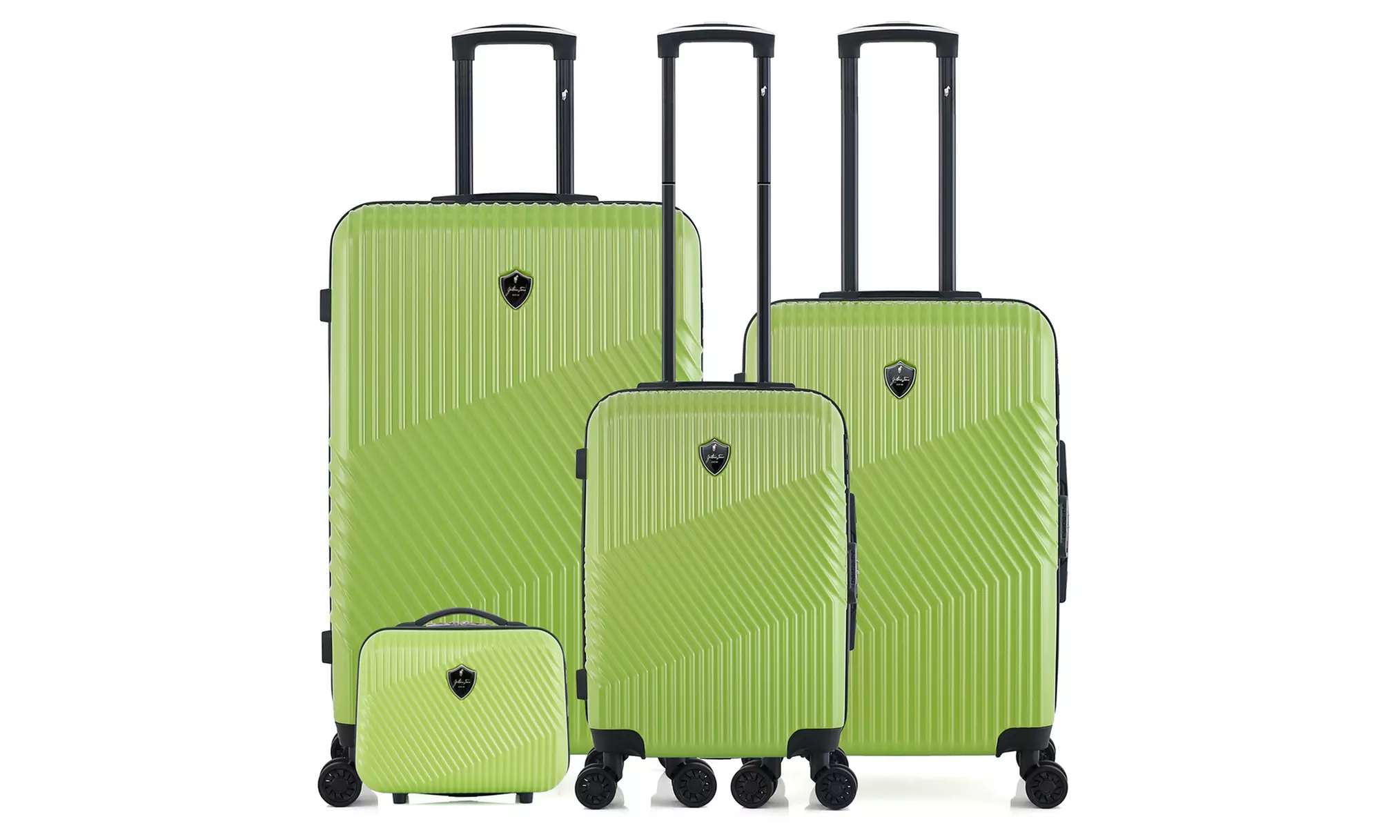 Lot de 3 valises et 1 vanity Peter-C