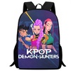 Image 22: KPop Demon Hunters Inspired Backpack Set 