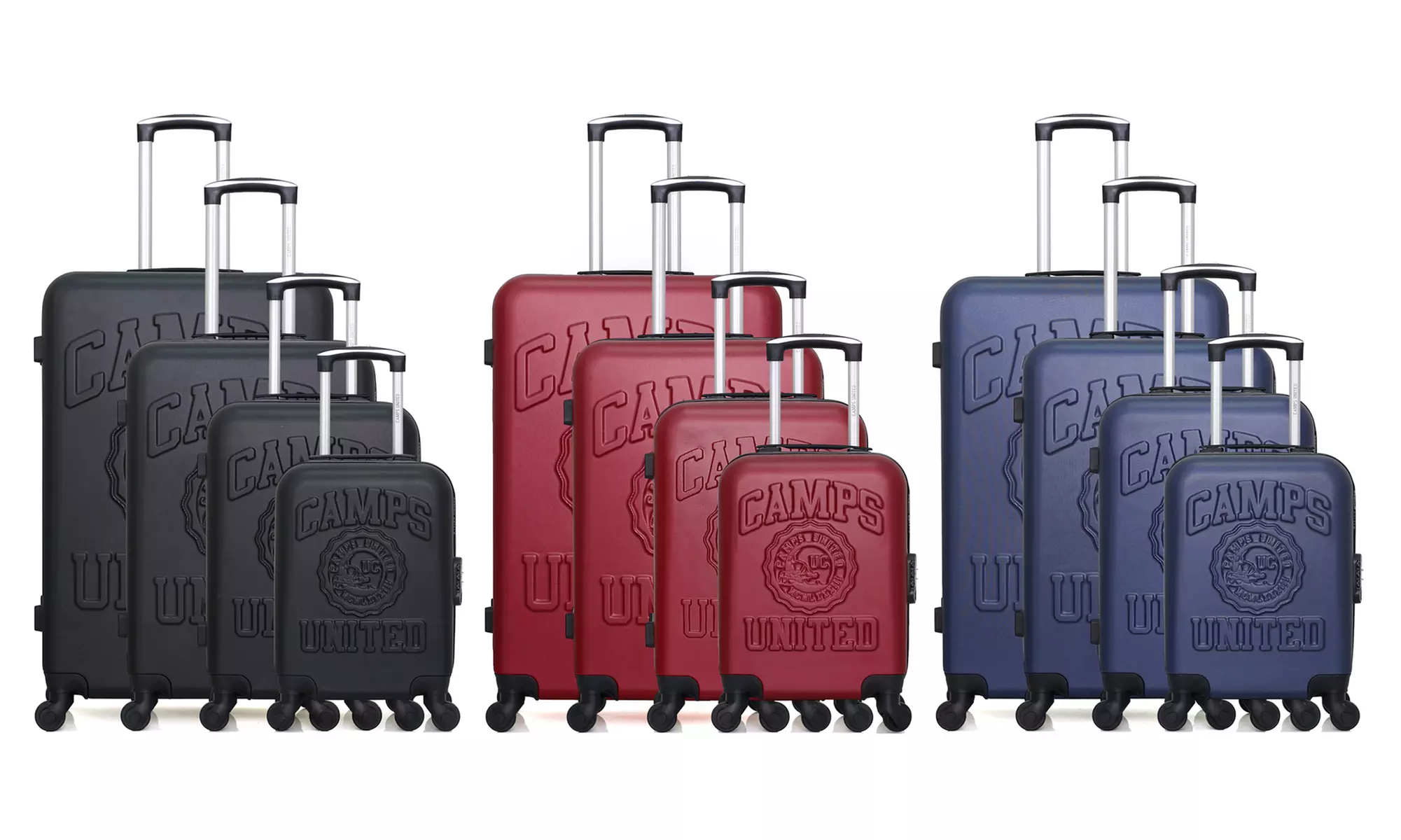 Juego de 4 maletas de viaje de diferentes tamaños, con envío gratuito - Primary Image