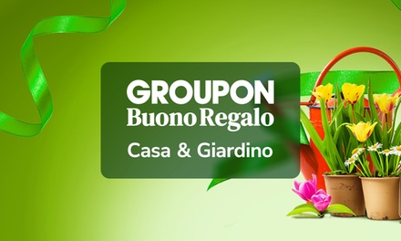 ⭐️Carta Regalo Groupon Casa&Giardino: Condvidi la passione con il Mondo