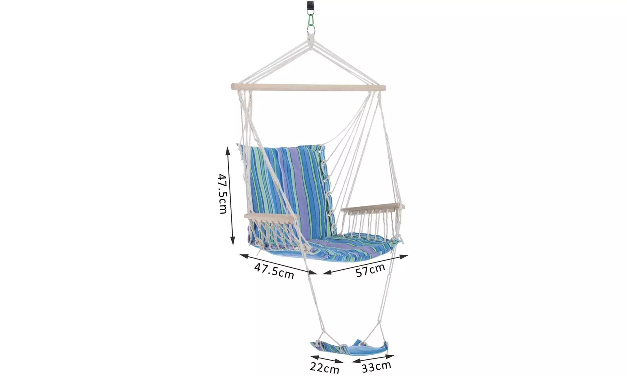 Outsunny Hammock Swing Chair