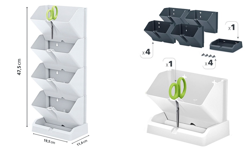 Image 13: Ensemble de jardinières verticales 