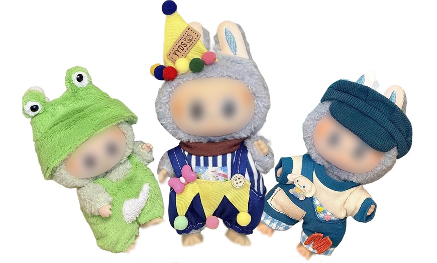 Image 3: Costume pour poupée Labubu