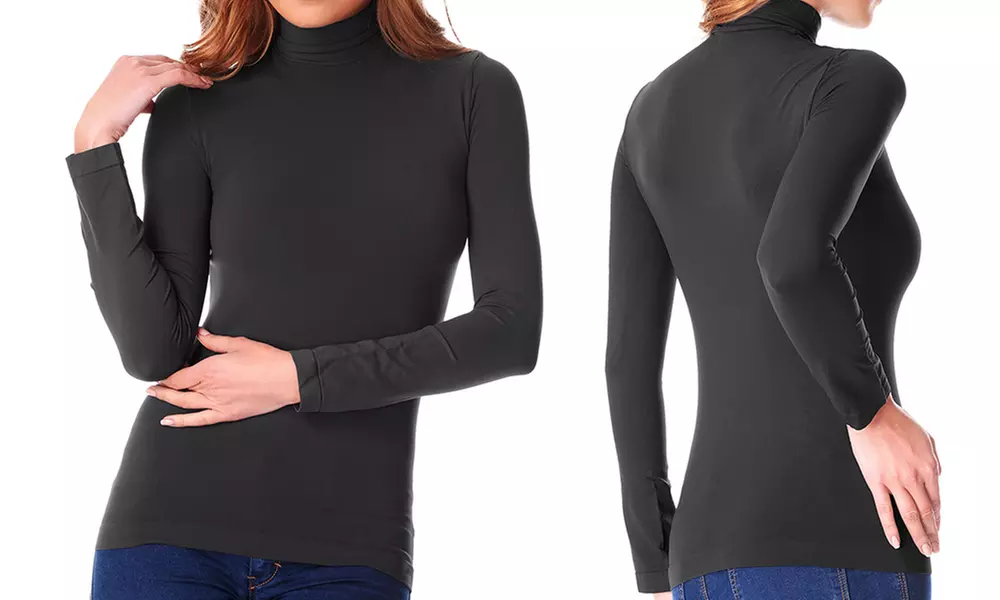 Bis zu 6x Thermo-Shirt mit Fleece-Futter