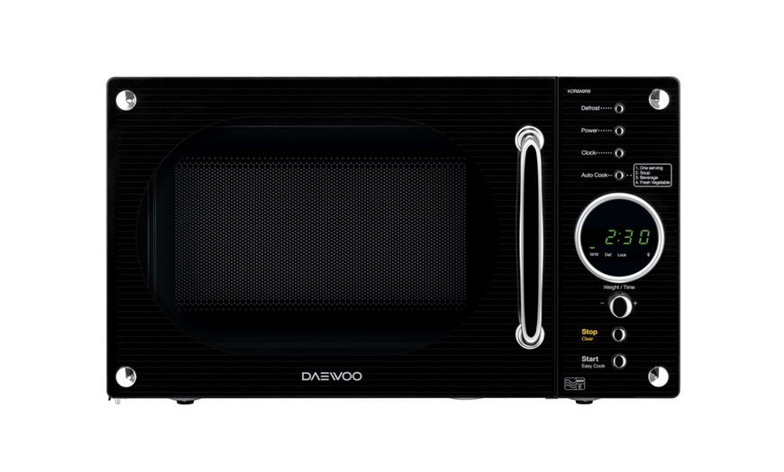 Image 1: Daewoo 23L KOR8A9RB Microwave 