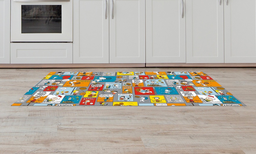 Image 10: Tapis de cuisine antidérapant Snoopy