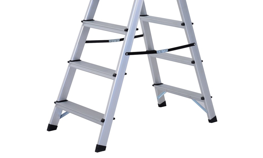 Image 10: HomCom Stepladder Selection