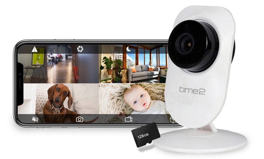 Image 1: Time2 Wireless Security Camera