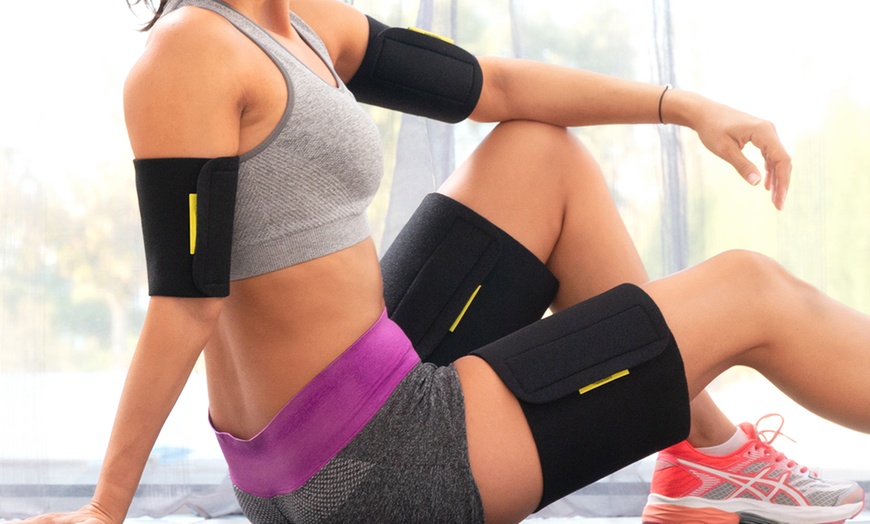 Image 1: Sauna Arm and Leg Exercise Wraps