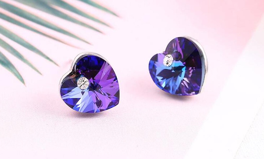 Image 5: Boucles d'oreilles fleur ou cœur