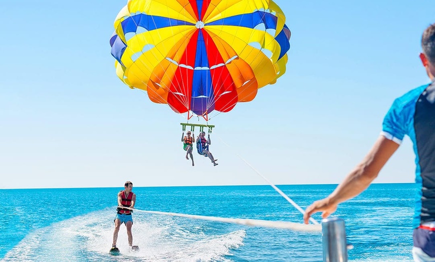 Image 1: Parasailing at Bissalama Travels