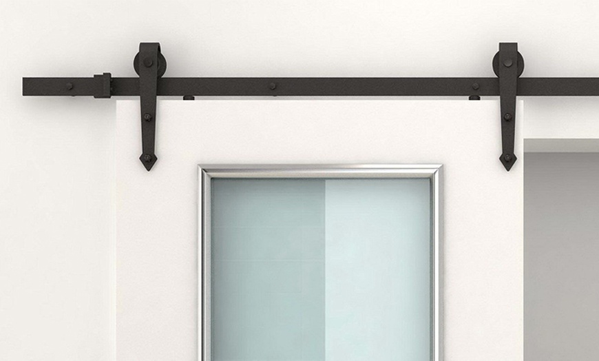 Image 2: Barn Door Hardware Pack