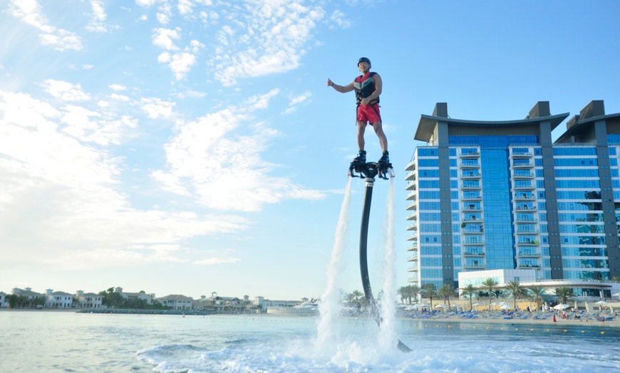 Image 2: Up to 53% Off on Flyboarding / Water Jet Pack (Ride / Activity) at Hydro Water Sport L.L.C