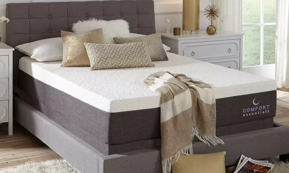 Comfort Essentials Premium 14" Custom Comfort NRGel Memory Foam Mattress - Primary Image