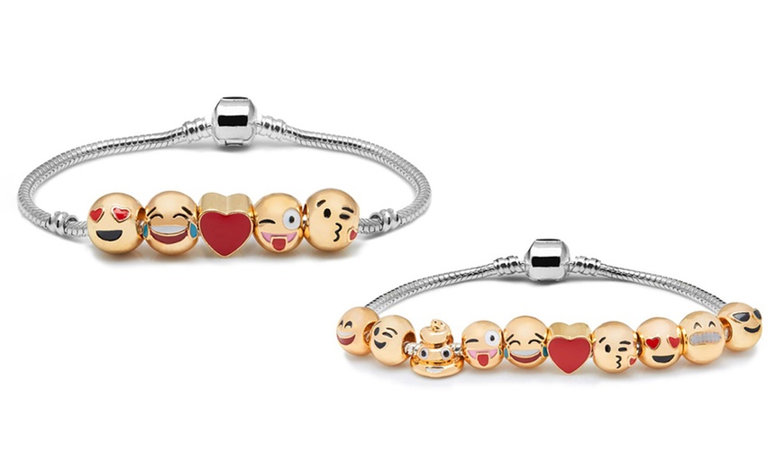 Image 12: Emoji Charm Jewellery