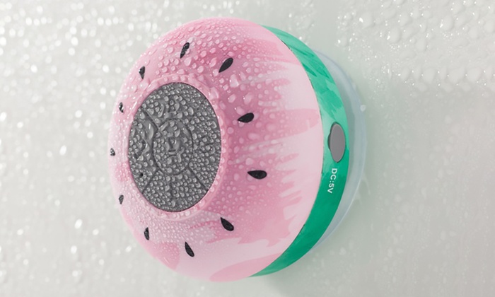 groupon shower speaker