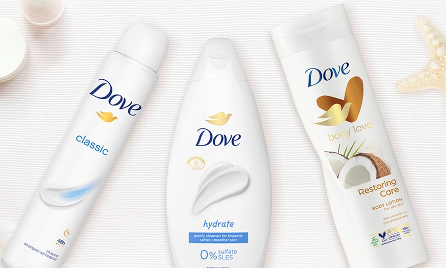 Image 2: Dove Enjoy Deodorant, Lotion and Bodywash Gift Set