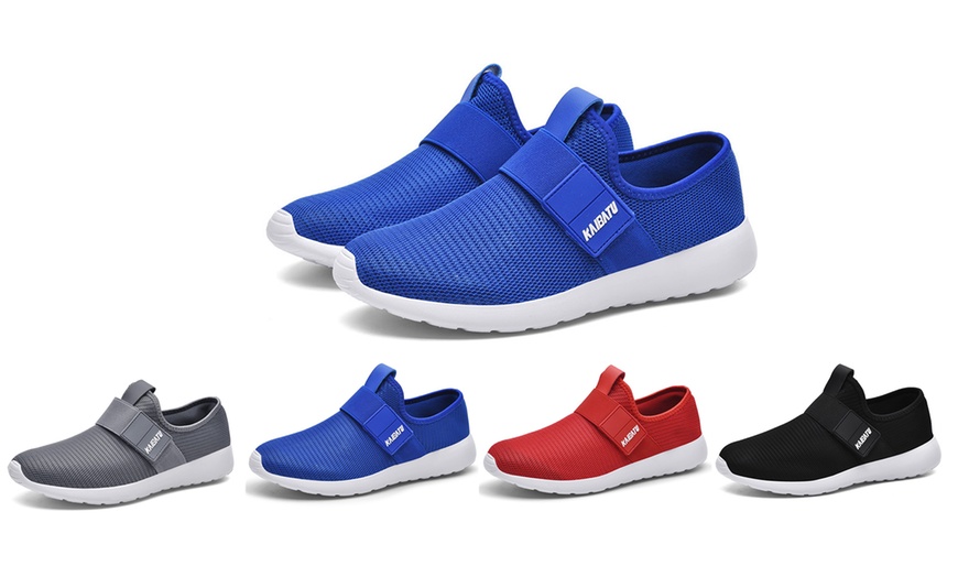 Image 1: Men's Slip-On Trainers