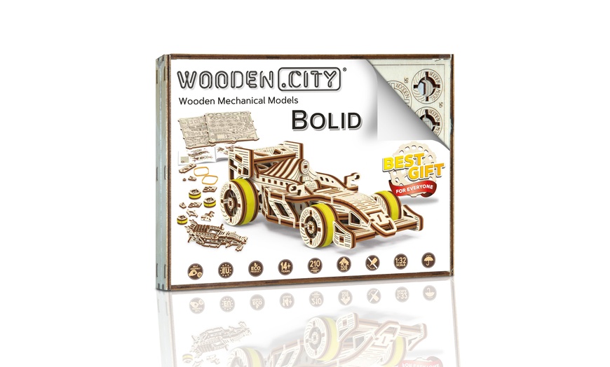 Image 11: Wooden City DIY Model