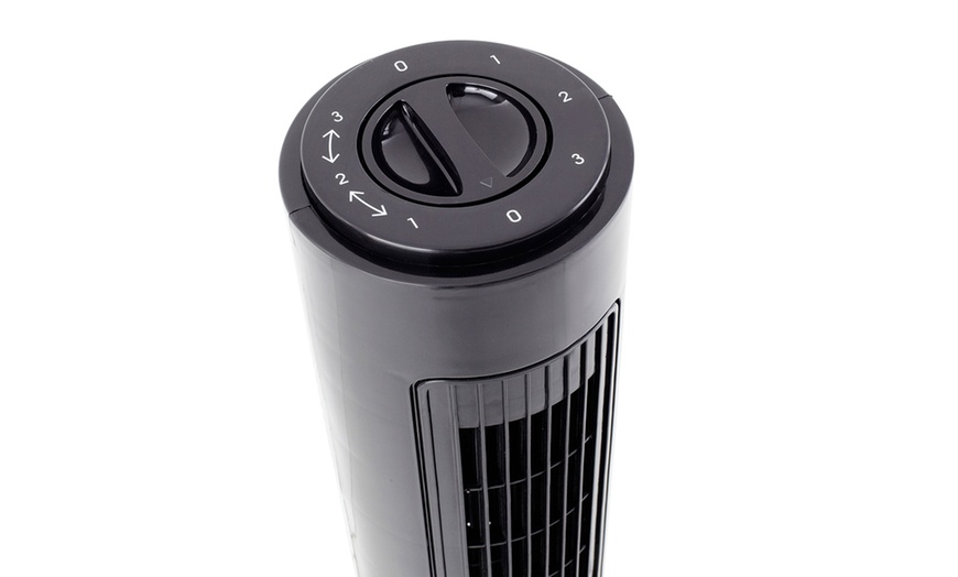 Image 4: 50W Oscillating Tower Fan