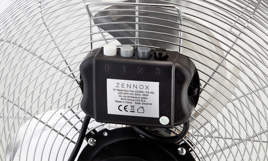 Image 4: Zennox 18" Box Cooling Fan
