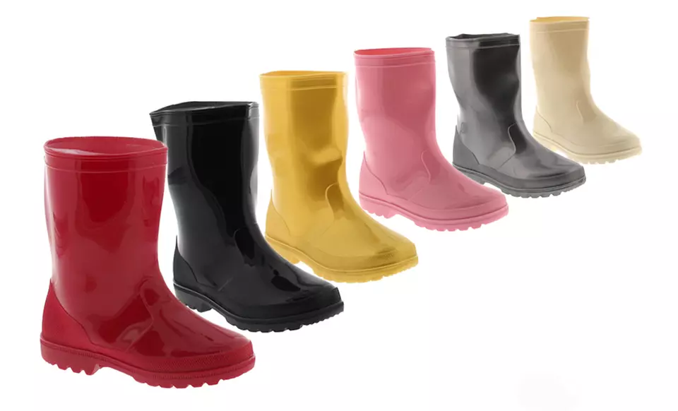 Shoes of Soul Girls' Colorful Rain Boots - Primary Image