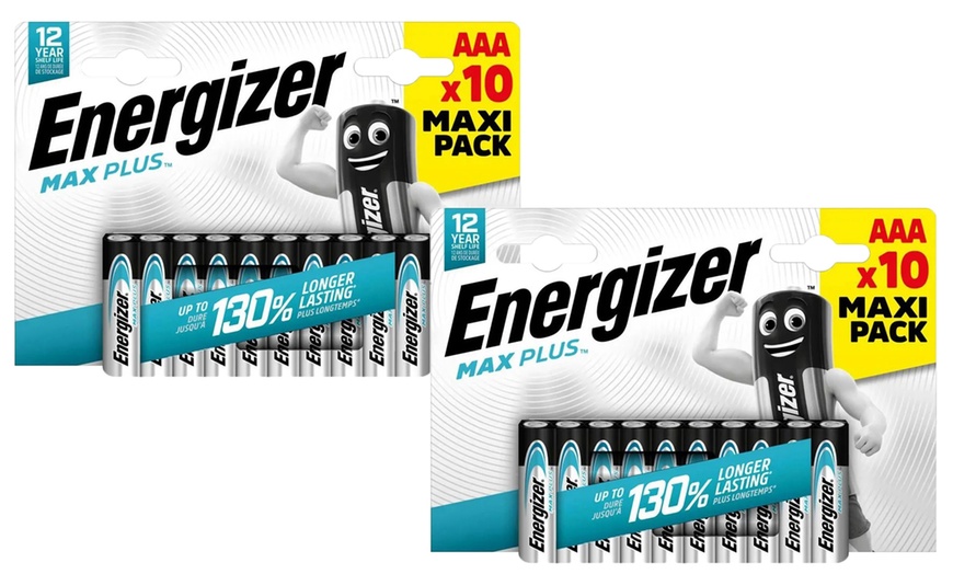 Image 6: Energizer MaxPlus Alkaline AA or AAA Batteries