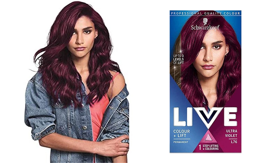 Image 22: 1 ou 2 boîtes de teinture cheveux "Live Intense Colour" de Schwarzkopf