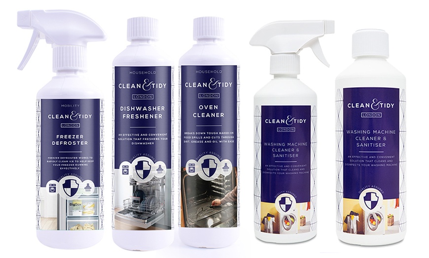 Image 1: Clean and Tidy Cleaning Supplies