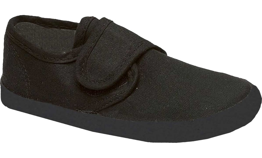 Image 18: Kid's Slip on School Shoes