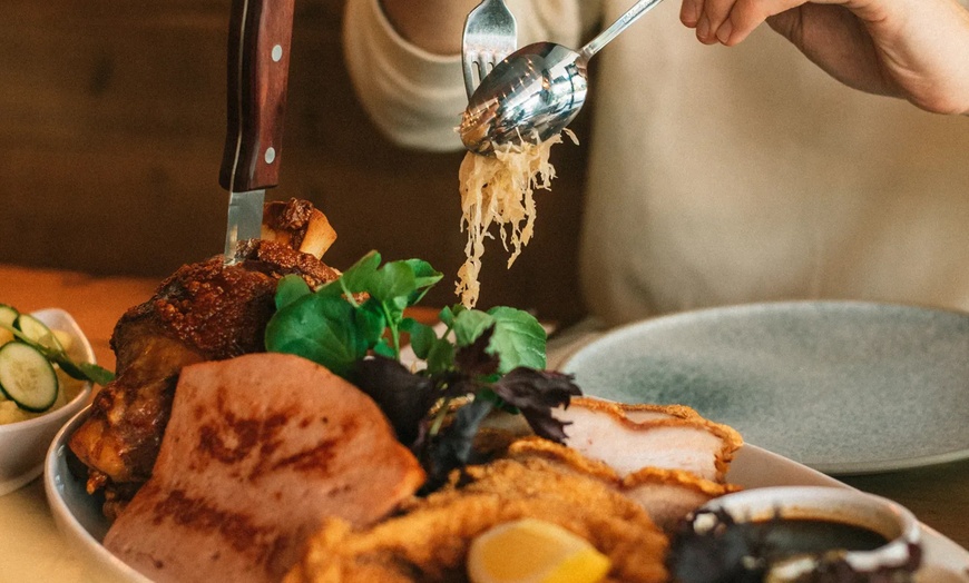 Image 1: Enjoy a Flavor-Packed Flammkuchen Session for Four or Eight People