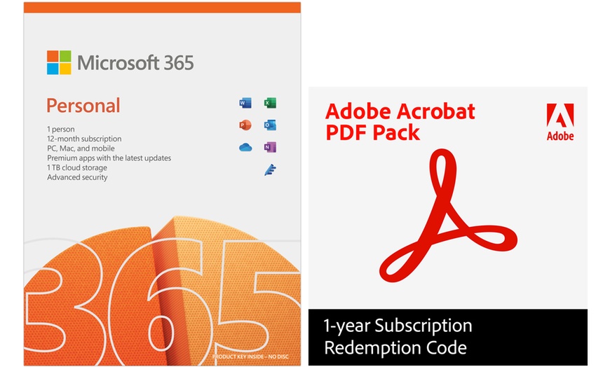 Image 2: Microsoft 365 con Adobe Acrobat Export PDF