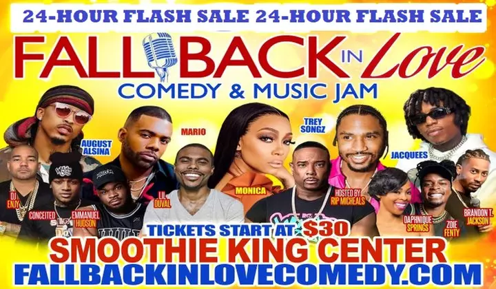 24-Hour Flash Sale - Fall Back In Love Comedy & Music Jam on March 4 at 8 p.m. - Primary Image