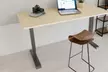 Bureau électrique Veska 140 x 70 cm, ajustable en continu, avec plateau robuste, livraison offerte - Second Medium