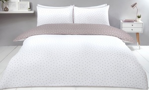 Pieridae Mini Dots Reversible Duvet Set