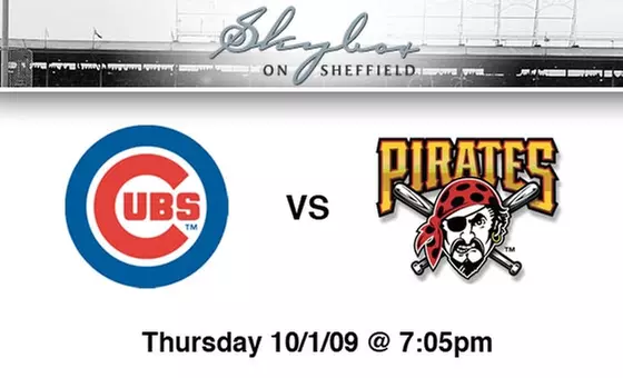 $65 Cubs Rooftop Tickets, All You Can Eat and Drink. Buy Here for Cubs vs. Pirates, 10/1, 7:05 p.m. See Below for Other Games. - Primary Image