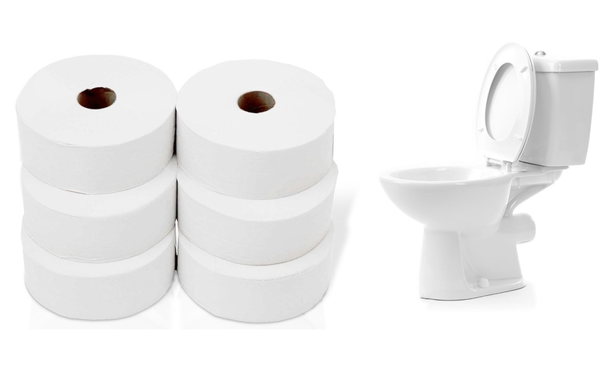 Image 9: 12 Jumbo Toilet Rolls
