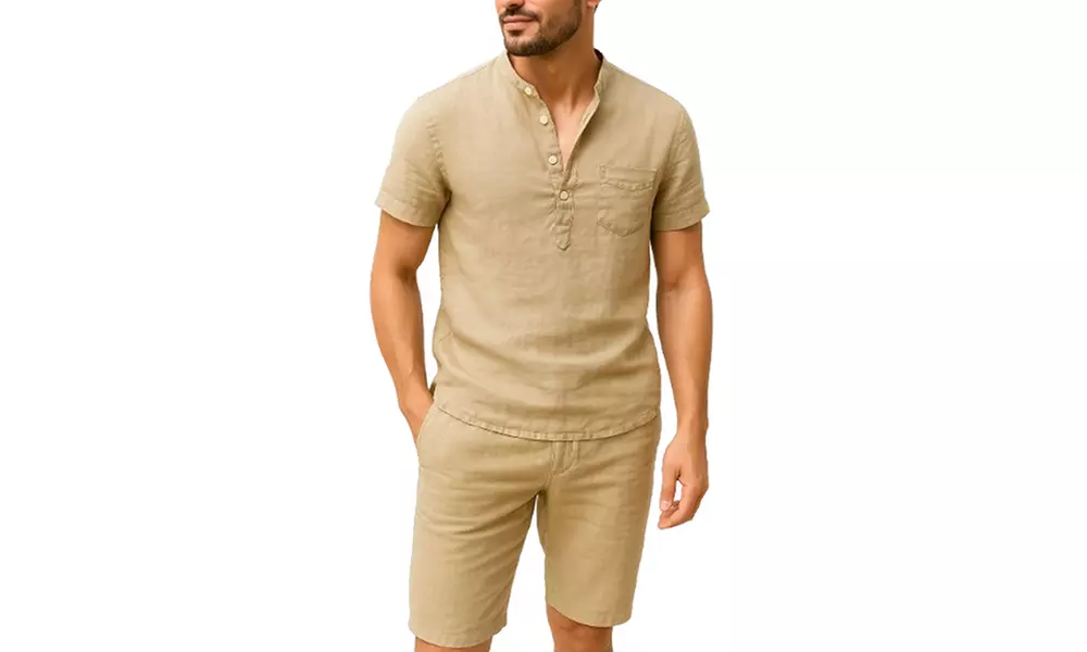 T-shirt e shorts da uomo