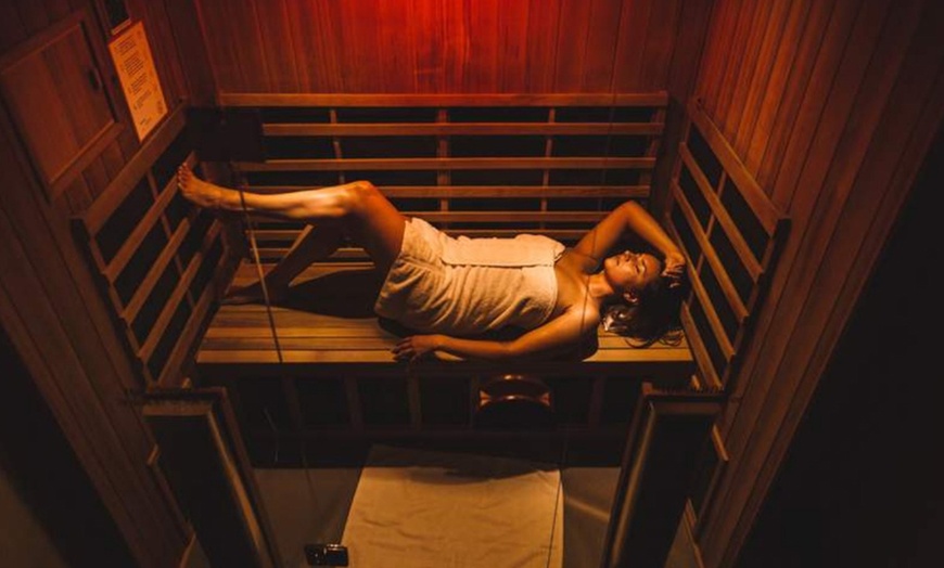Image 1: 1, 3 or 6 - 60 Minute Sessions in Our Full Spectrum Infrared Sauna