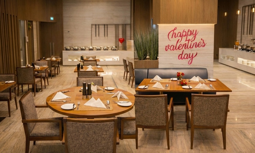 Image 3: Romantic V-Day Dinner Buffet with Interactive Couple Activities
