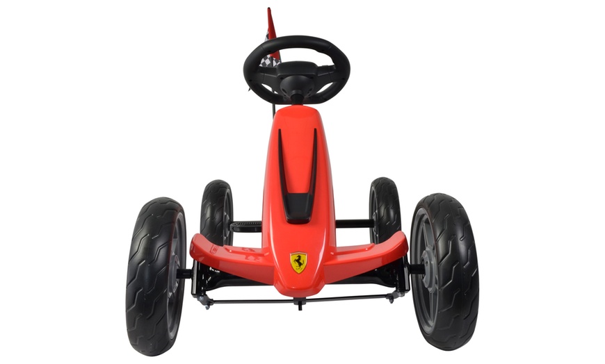 Image 6: Kids Ferrari Licensed Go-Kart