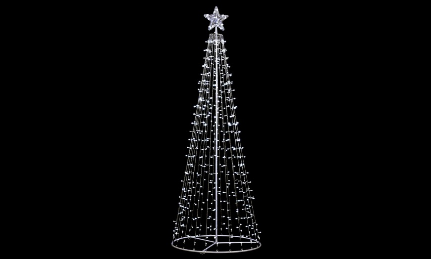 Image 3: Albero di Natale luminoso con LED Bakaji