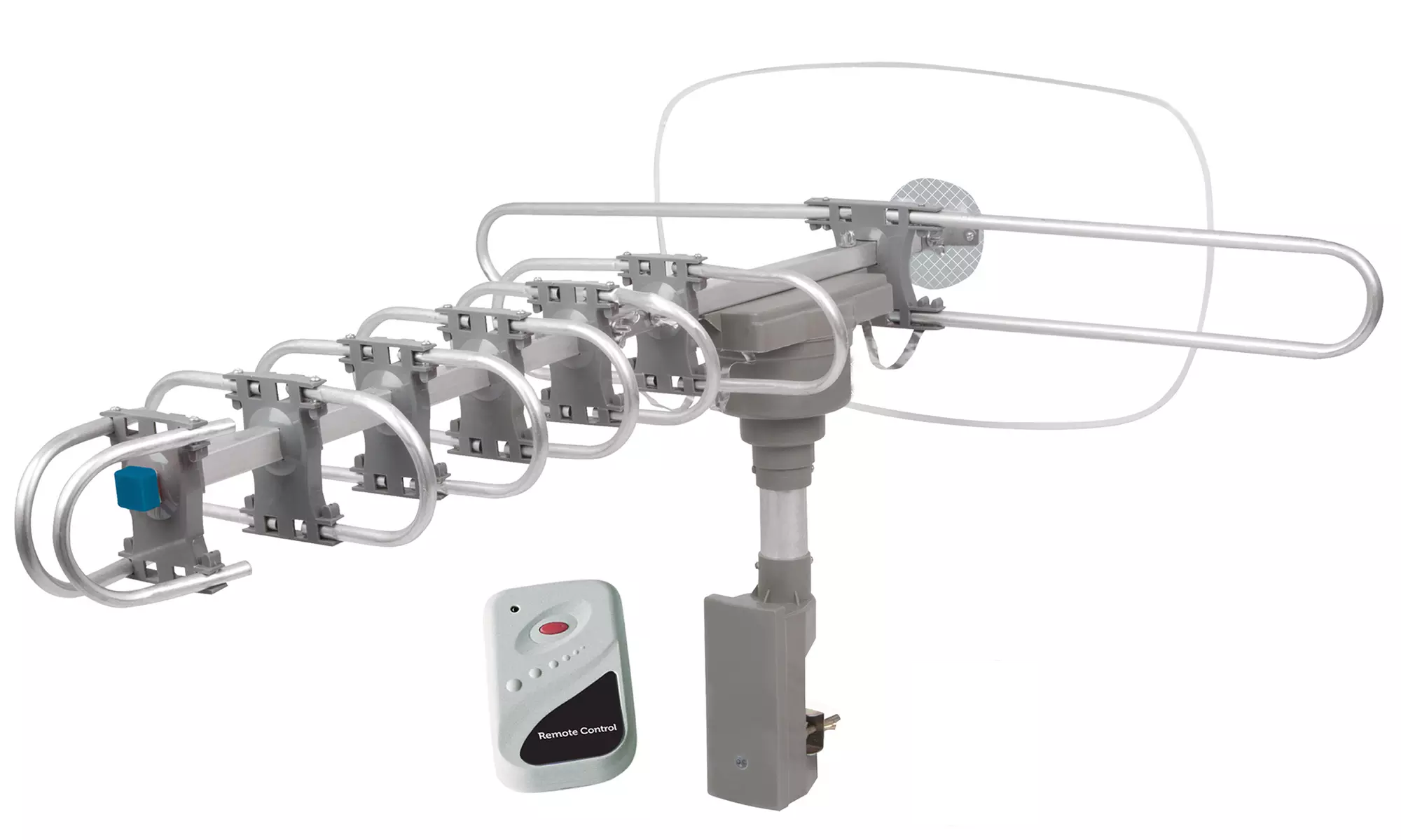 Clear View 360° Motorized Rotating Amplified Antenna - Primary Image