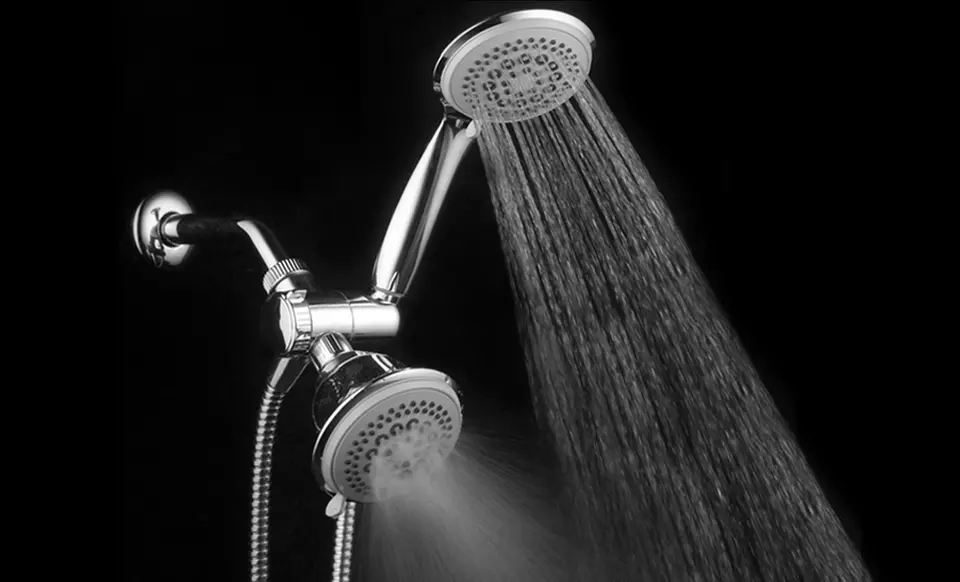 DreamSpa Luxury 36-Setting 3-Way Combo Shower Head - Primary Image