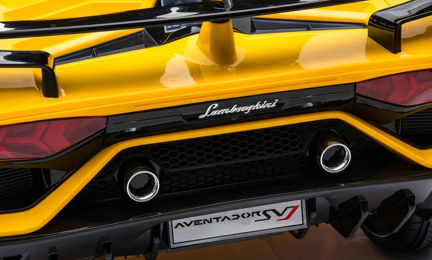 Image 29: Lamborghini Aventador Kids' Electric Ride-on Toy Car