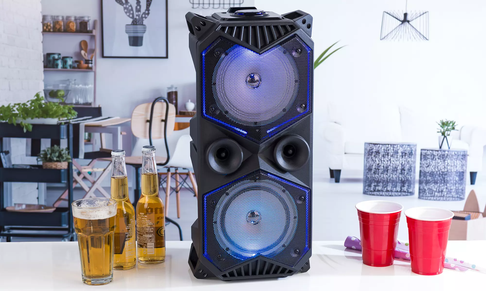 Enceinte party LED portable bluetooth Intempo - Primary Image